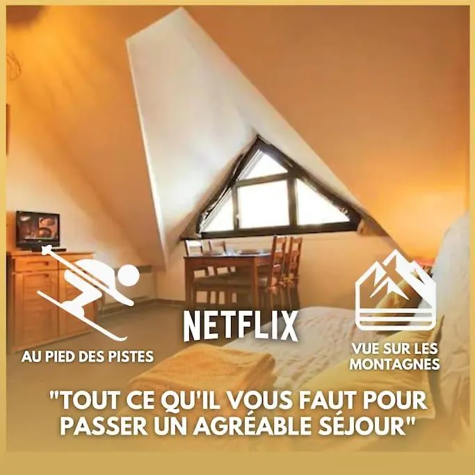 Studio Duplex Au Pied Des Pistes Laveissière